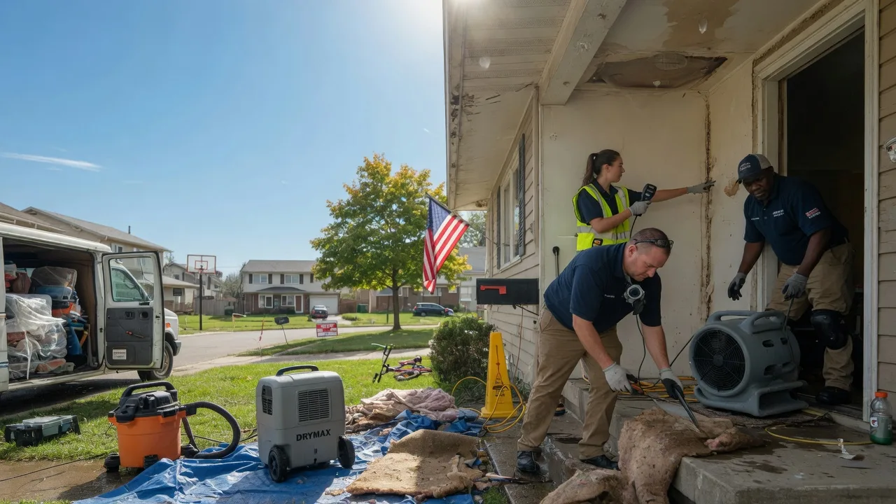 Water Damage Restoration in Asher, OK near me